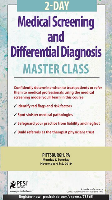 2-Day: Medical Screening and Differential Diagnosis Master Class