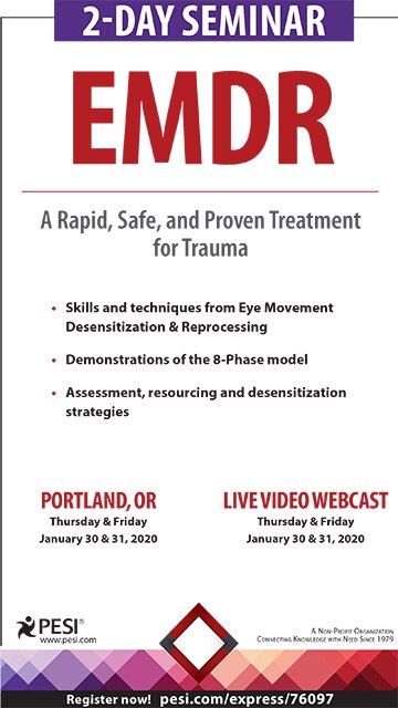 2-Day Seminar: EMDR: A Rapid, Safe, and Proven Treatment for Trauma