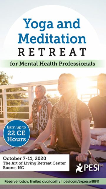 5-Day Yoga and Meditation Retreat for Mental Health Professionals