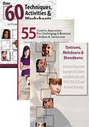Over 60 Techniques & 55 Creative Approaches - 2-Workbook Bundle + Seminar on Emotional Regulation Strategies for Children