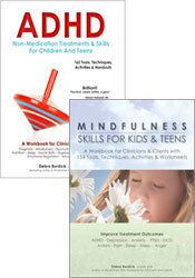 ADHD & Mindfulness for Children and Adolescents 2 Book Bundle 