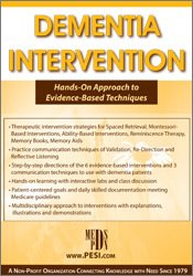 Dementia Intervention: Hands-On Approach to Evidence-Based Techniques