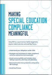 Making Special Education Compliance Meaningful