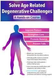 Solve Age Related Degenerative Challenges: A Hands-on Course