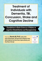 Treatment of Individuals with Dementia, TBI, Concussion, Stroke and Cognitive Decline