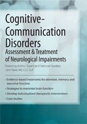 Cognitive Communication Disorders