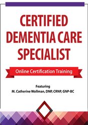 2 Day: Certified Dementia Care Specialist