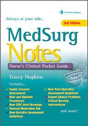 Med Surg Notes: Nurse's Clinical Pocket Guide, 3rd Edition