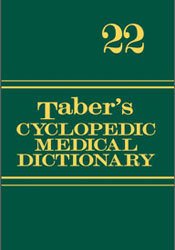 Taber's Cyclopedic Medical Dictionary (Thumb-indexed Version), 22nd Edition