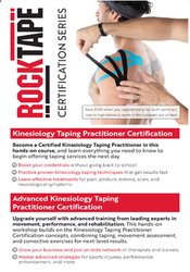 Kinesiology Taping and Advanced Kinesiology Taping Certification Course