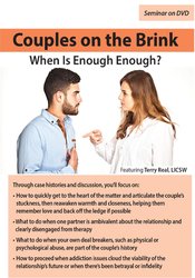 052870 Couples on the Brink -When Is Enough Enough - Terry Real