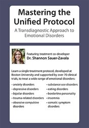 Mastering the Unified Protocol: A Transdiagnostic Approach to Emotional Disorders 1