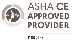 ASHA CE approved provider