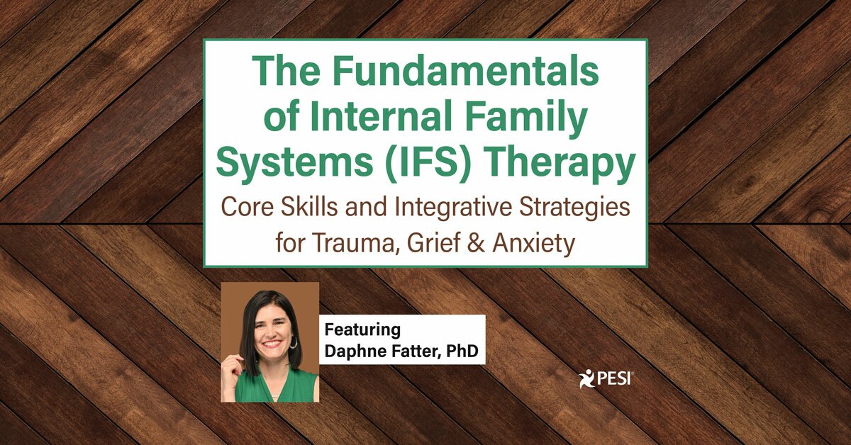 The Fundamentals Of Using Internal Family Systems (IFS) Therapy