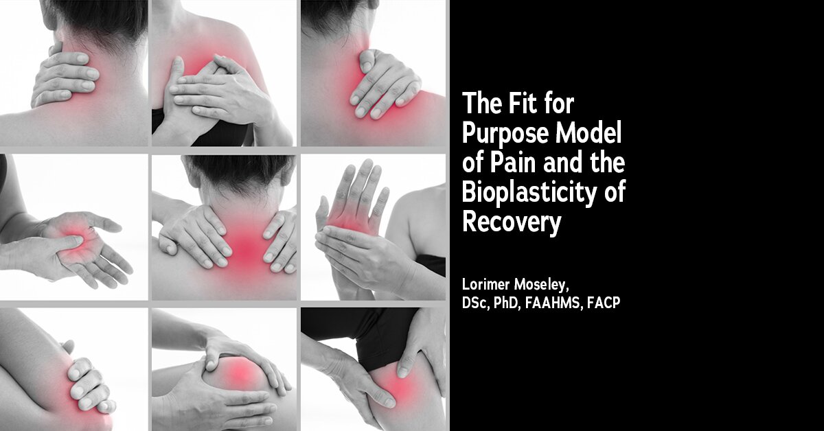 The Fit for Purpose Model of Pain and the Bioplasticity of Recovery
